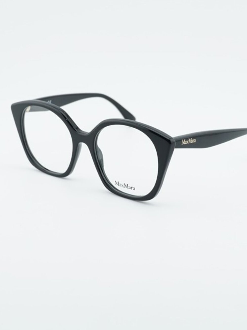 Max Mara MM5082 001 Eyeglasses Black 53mm Square Frame